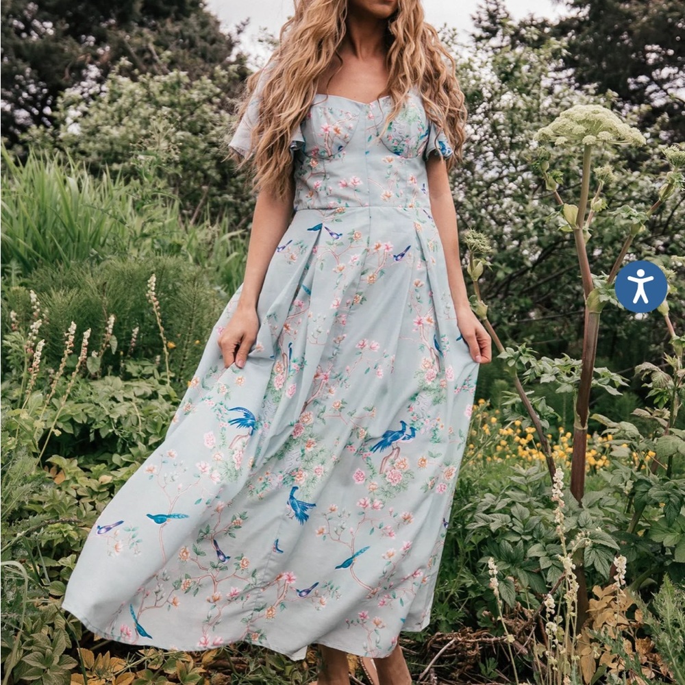NWT Jessakae You can fly midi dress